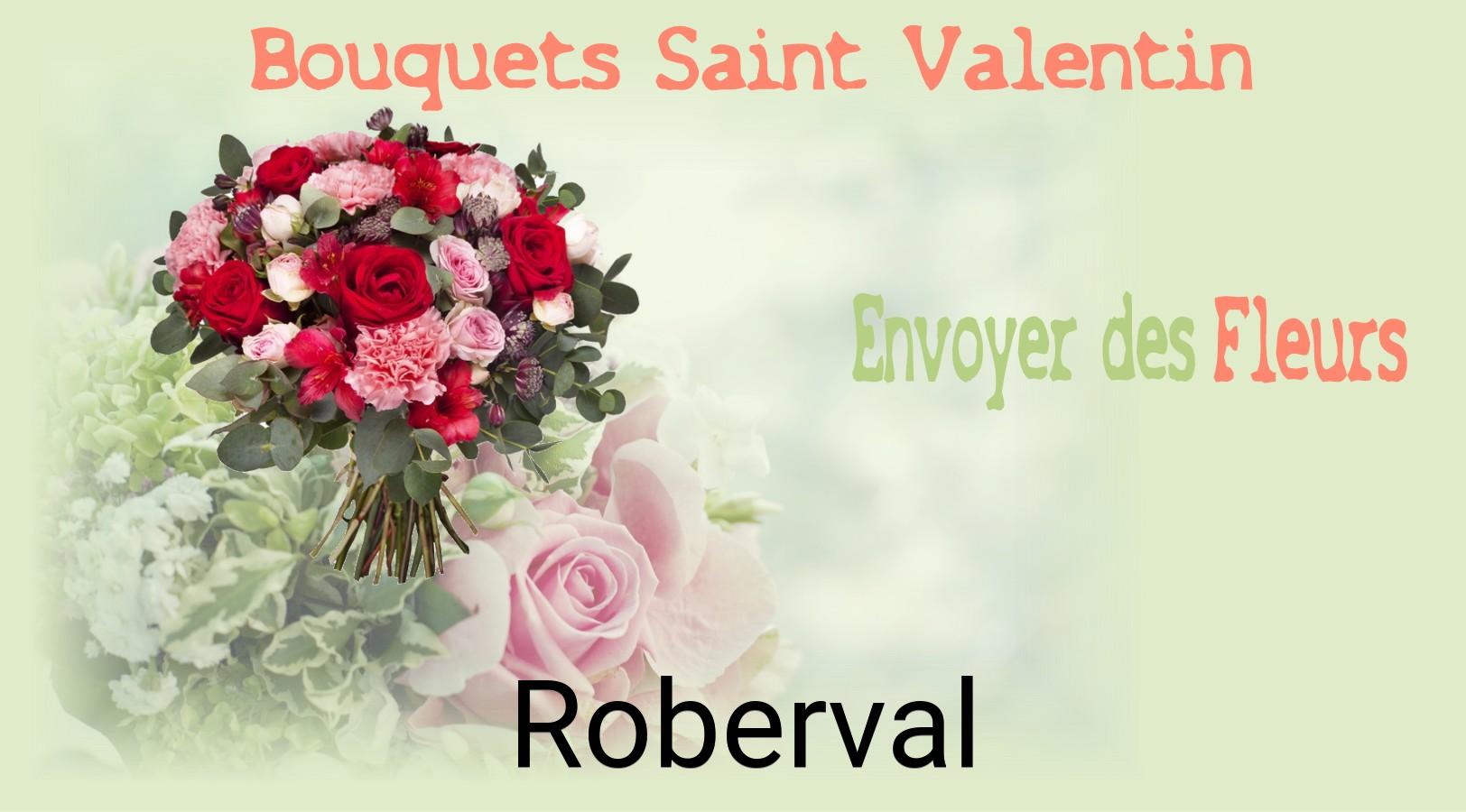 Roses de Saint-Valentin livrées à Roberval